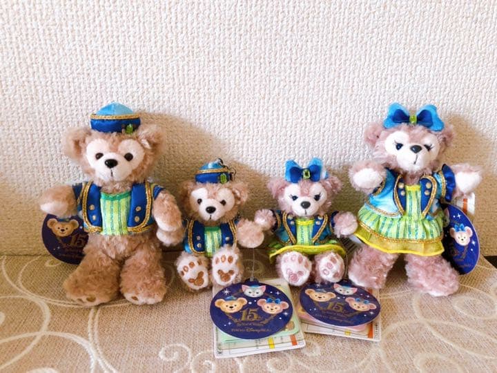 ダッフィー    シェリーメィ　ぬいぐるみバッチ　ストラップ