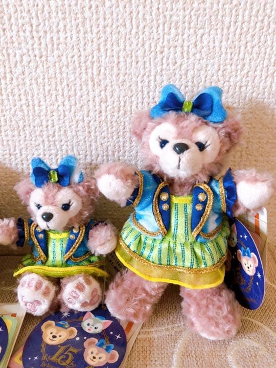 ダッフィー    シェリーメィ　ぬいぐるみバッチ　ストラップ