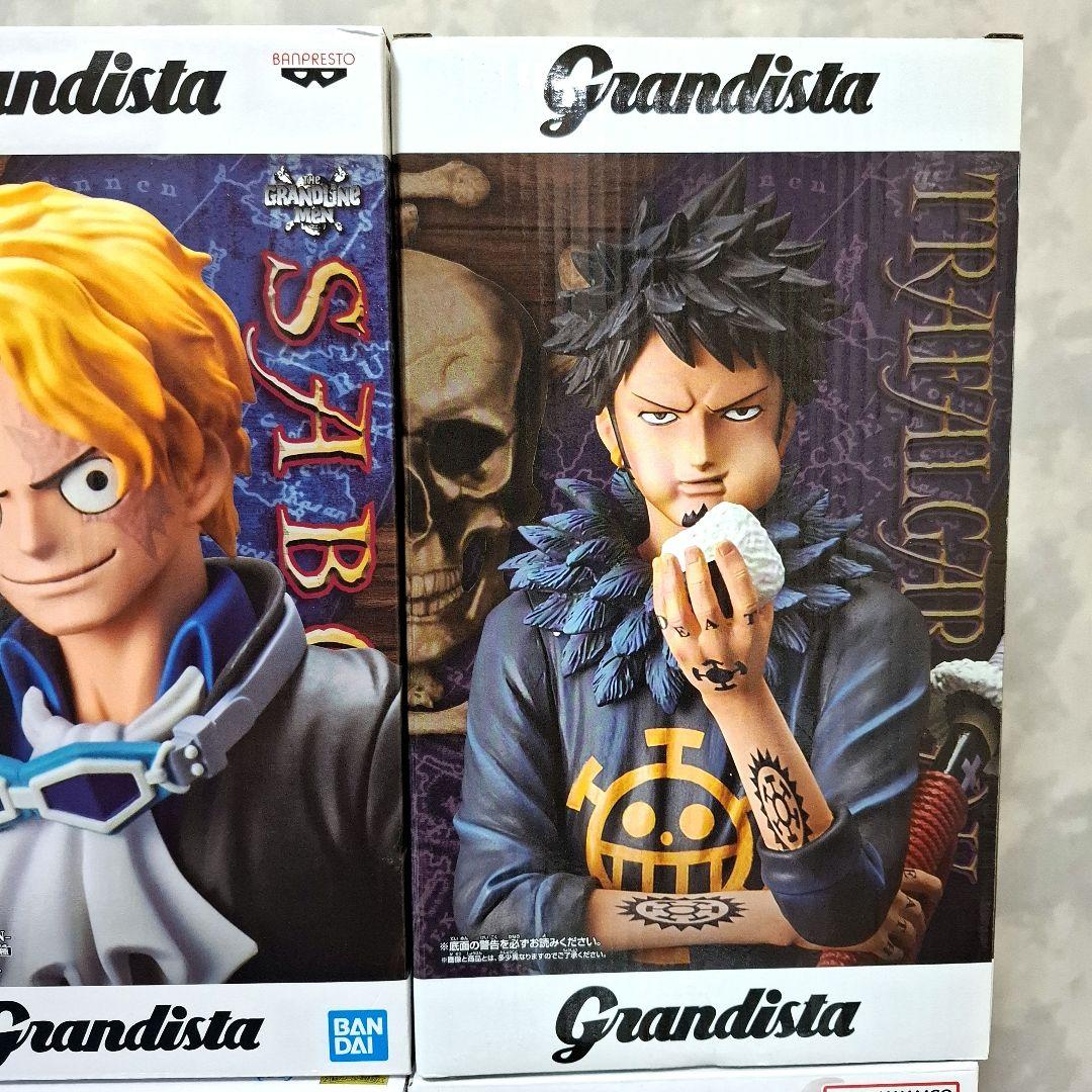 ワンピース グランディスタ フィギュア6点セット 未開封 サンジ ゾロ ロー 他