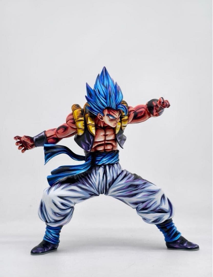 く*ぎ様 ドラゴンボール　フィギュア　リペイント 超サイヤ人ゴッド超サイヤ人ゴジ