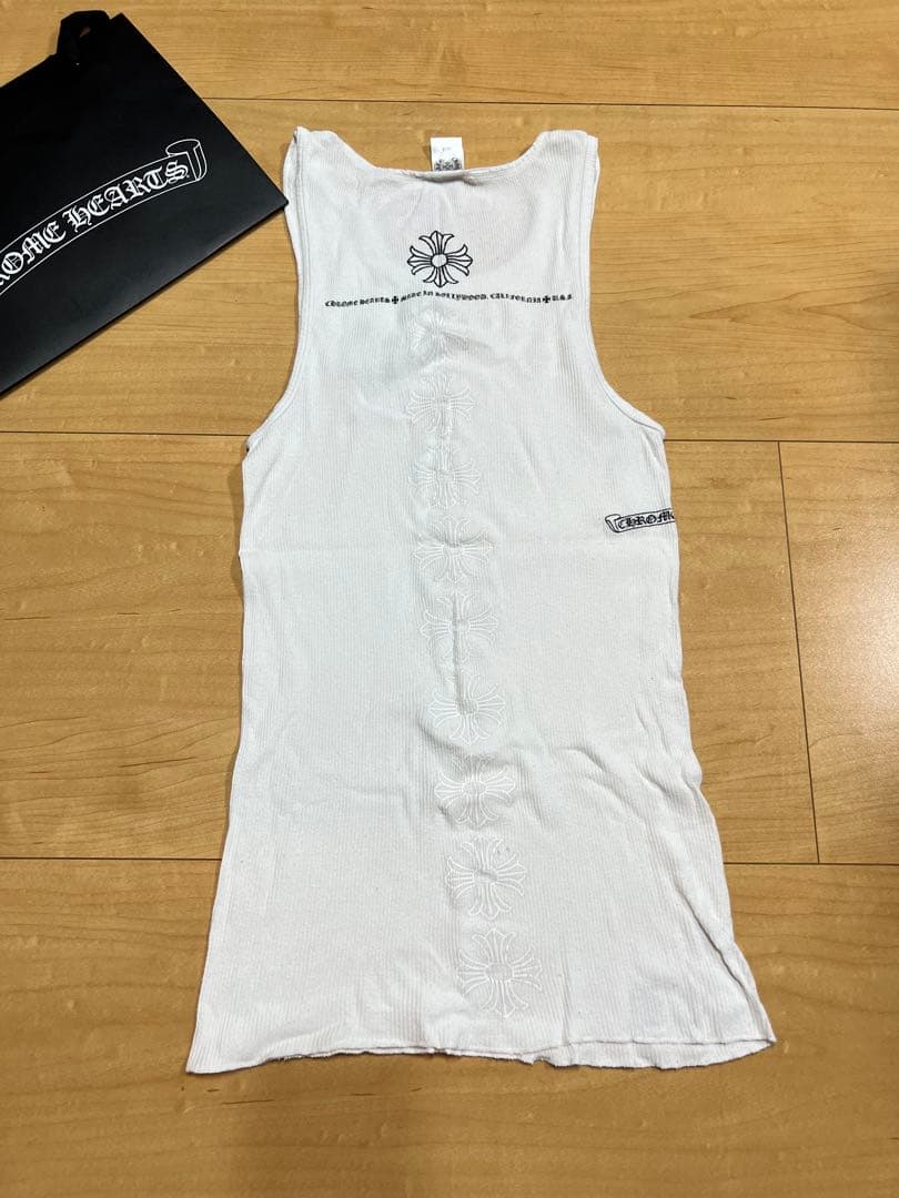 Chrome Hearts タンクトップ Lサイズ ホワイト