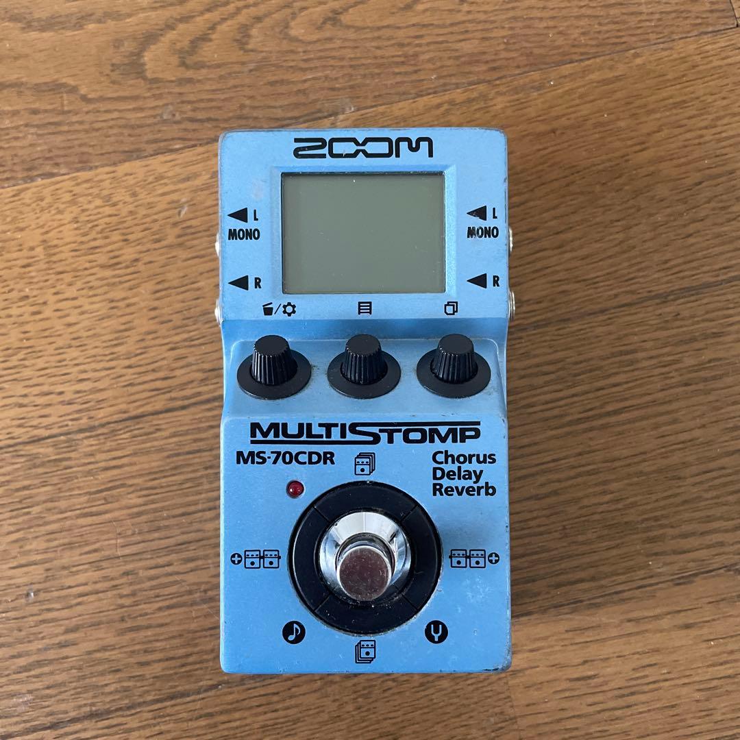 ZOOM MS-70CDR マルチエフェクター（外箱、保証書付き）