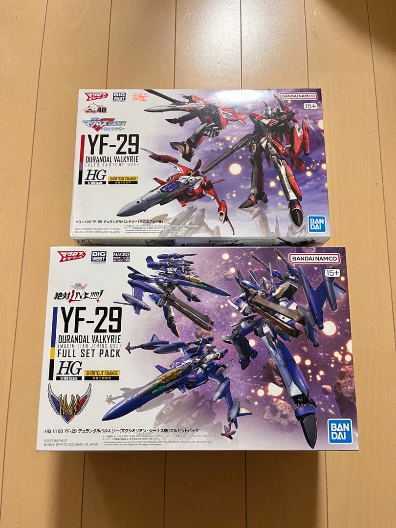 マクロスモデラーズ　YF-29 2機セット