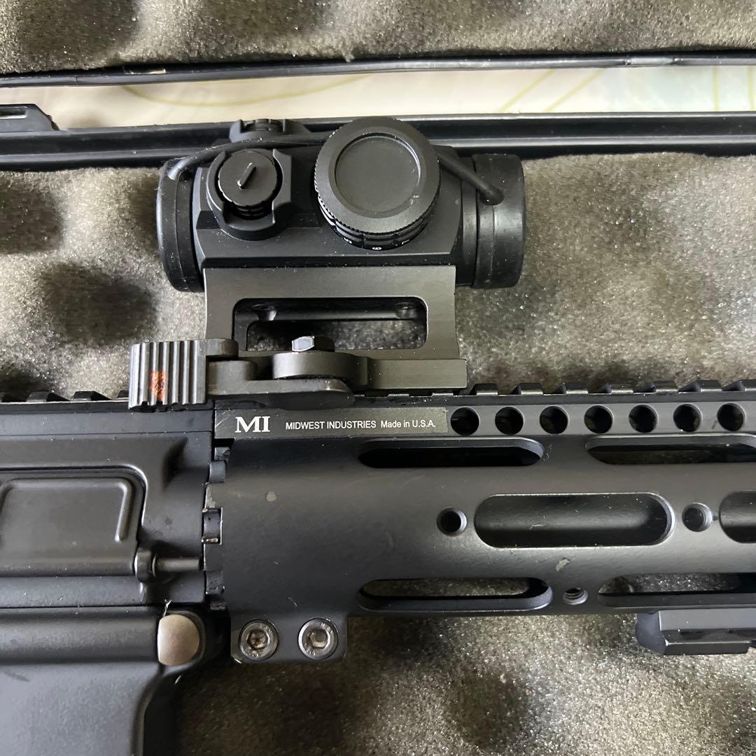 M4 トイガン 光学サイト付き ハードケース PTW すべてカスタマイズ