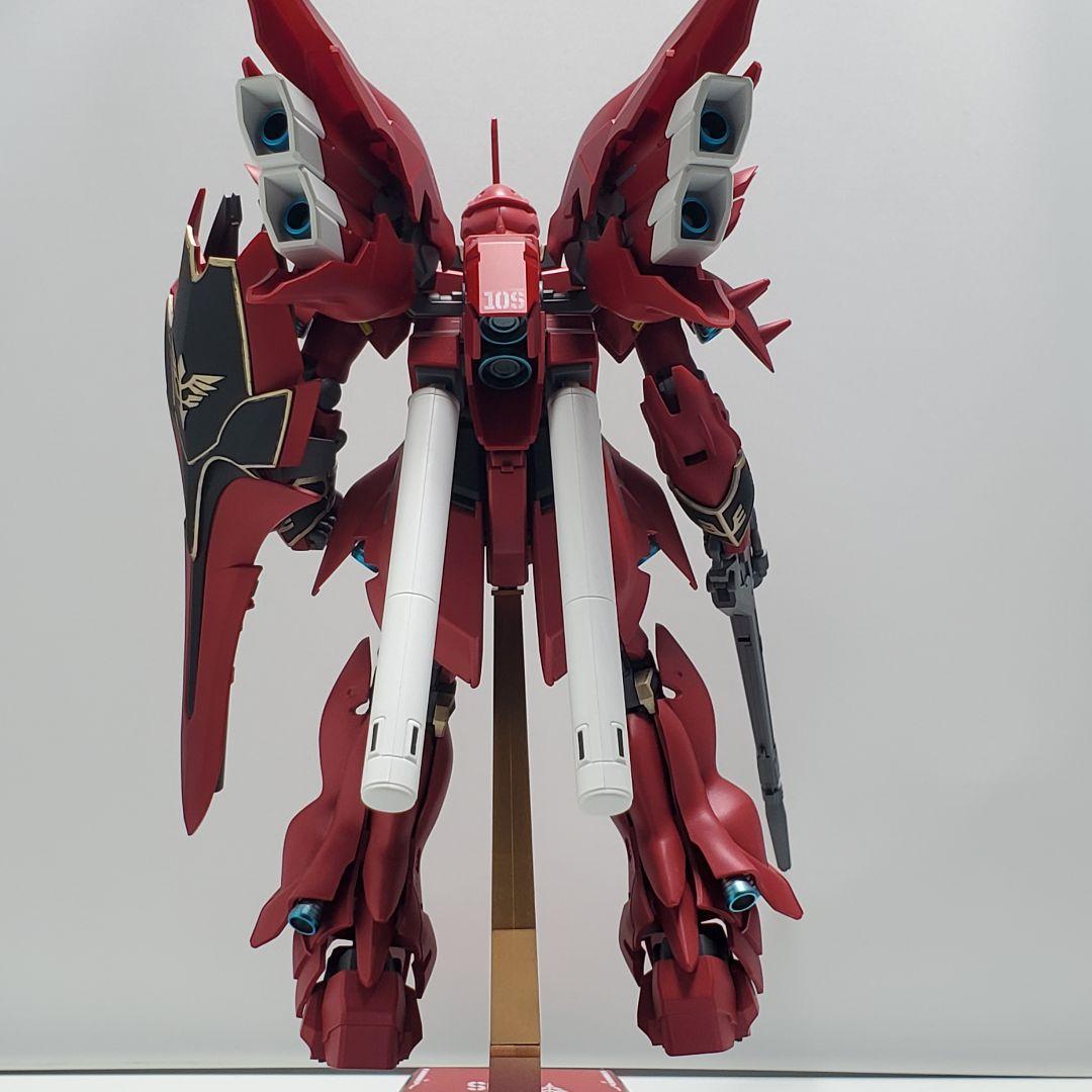 HGUC シナンジュ 塗装 完成品 バンダイ ガンプラ 1/144