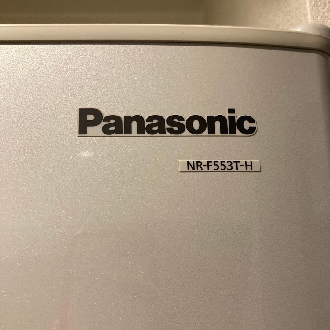 Panasonic 6ドア550L トップユニット冷蔵庫　NR-F553T-H