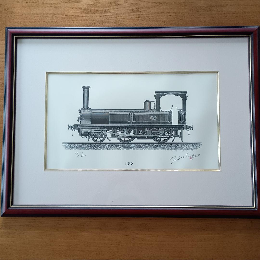 日本の蒸気機関車12選 限定950セット/81 専用額付　美品