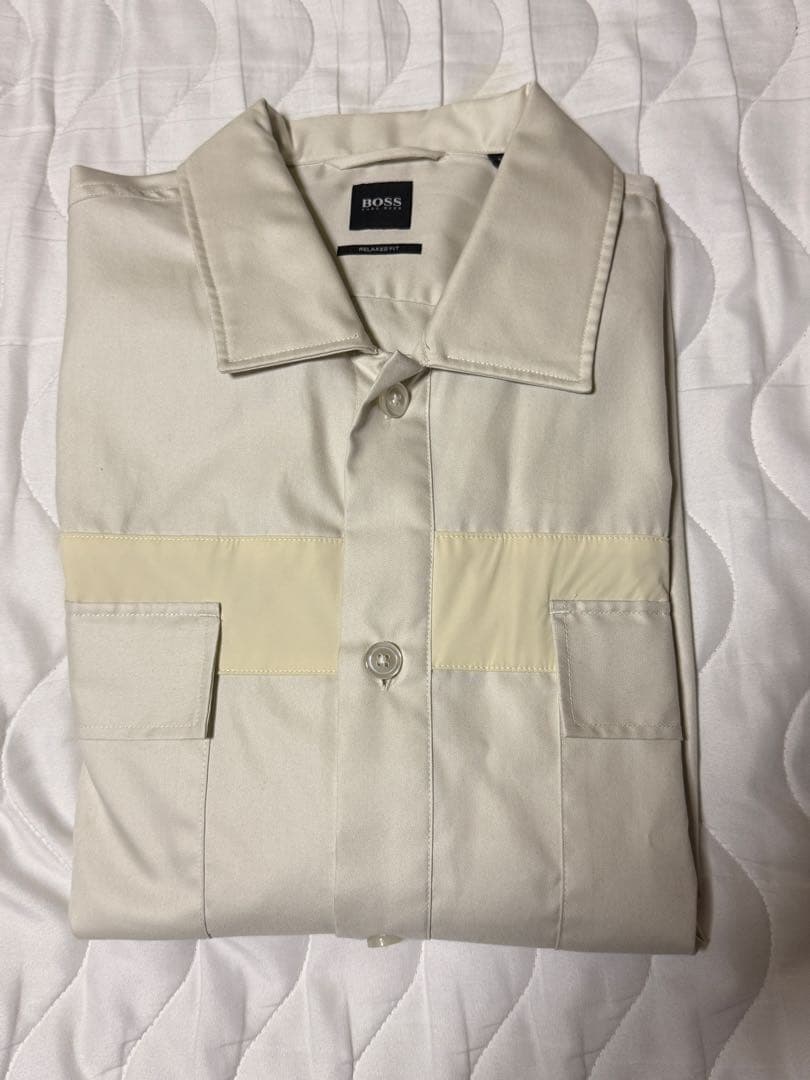 HUGO BOSSヒューゴボス　オーバーシャツジャケット　サイズＬ