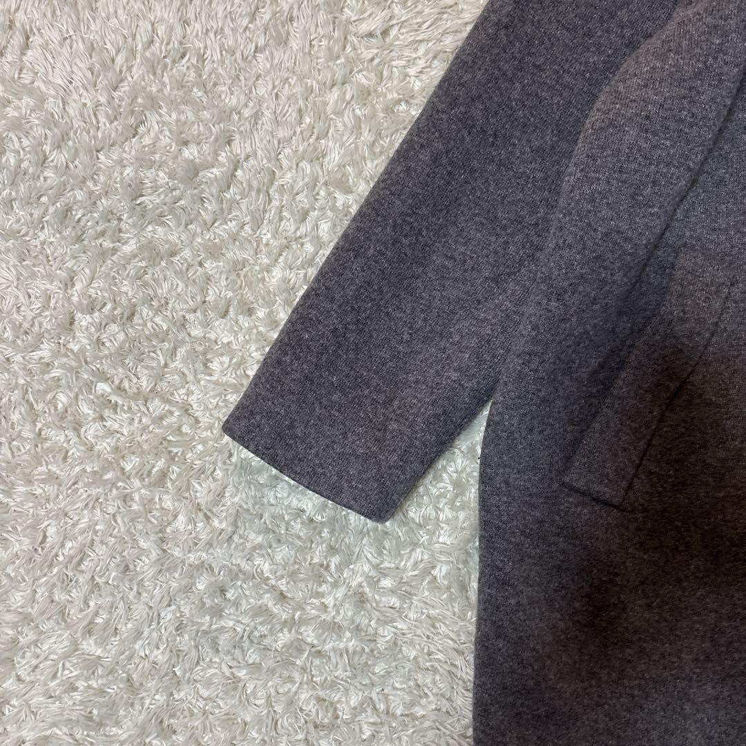美品＊Theory luxe セオリーリュクス　アルパカ混　ウールコート　グレー