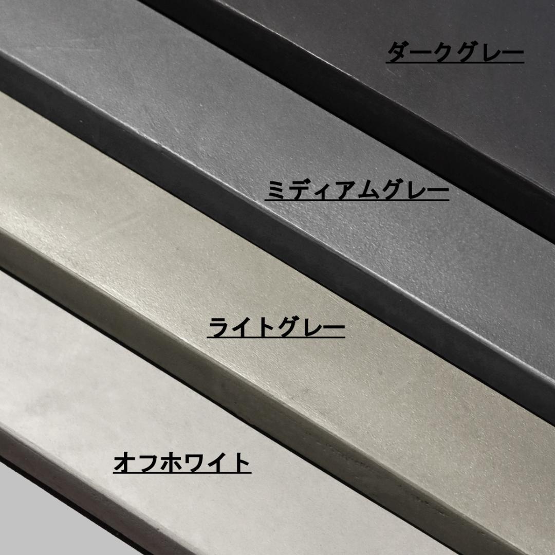 円形｜薄塗りモルタル｜ラウンドテーブル｜ライトグレー｜脚タイプ①