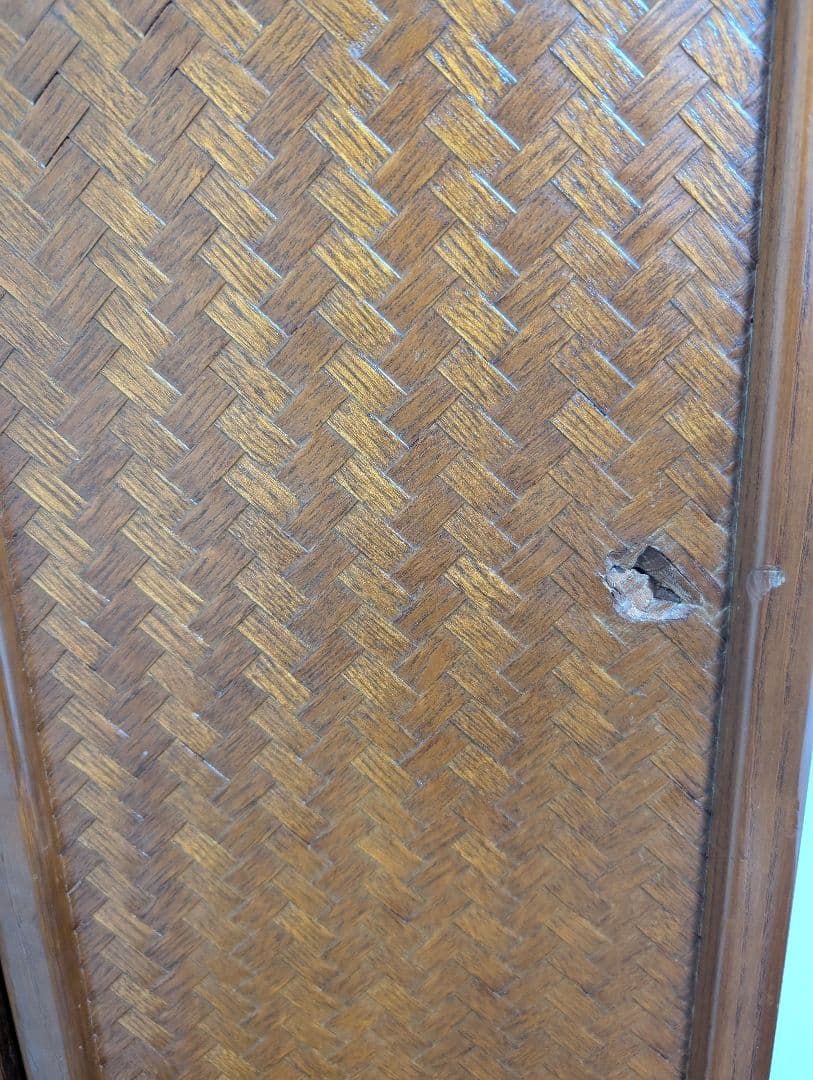 アンティーク鏡★三面鏡　柳川家具