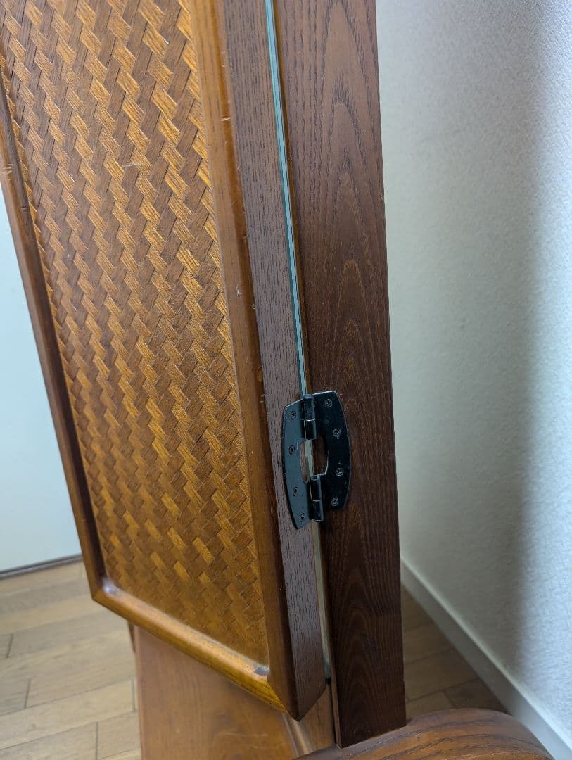 アンティーク鏡★三面鏡　柳川家具