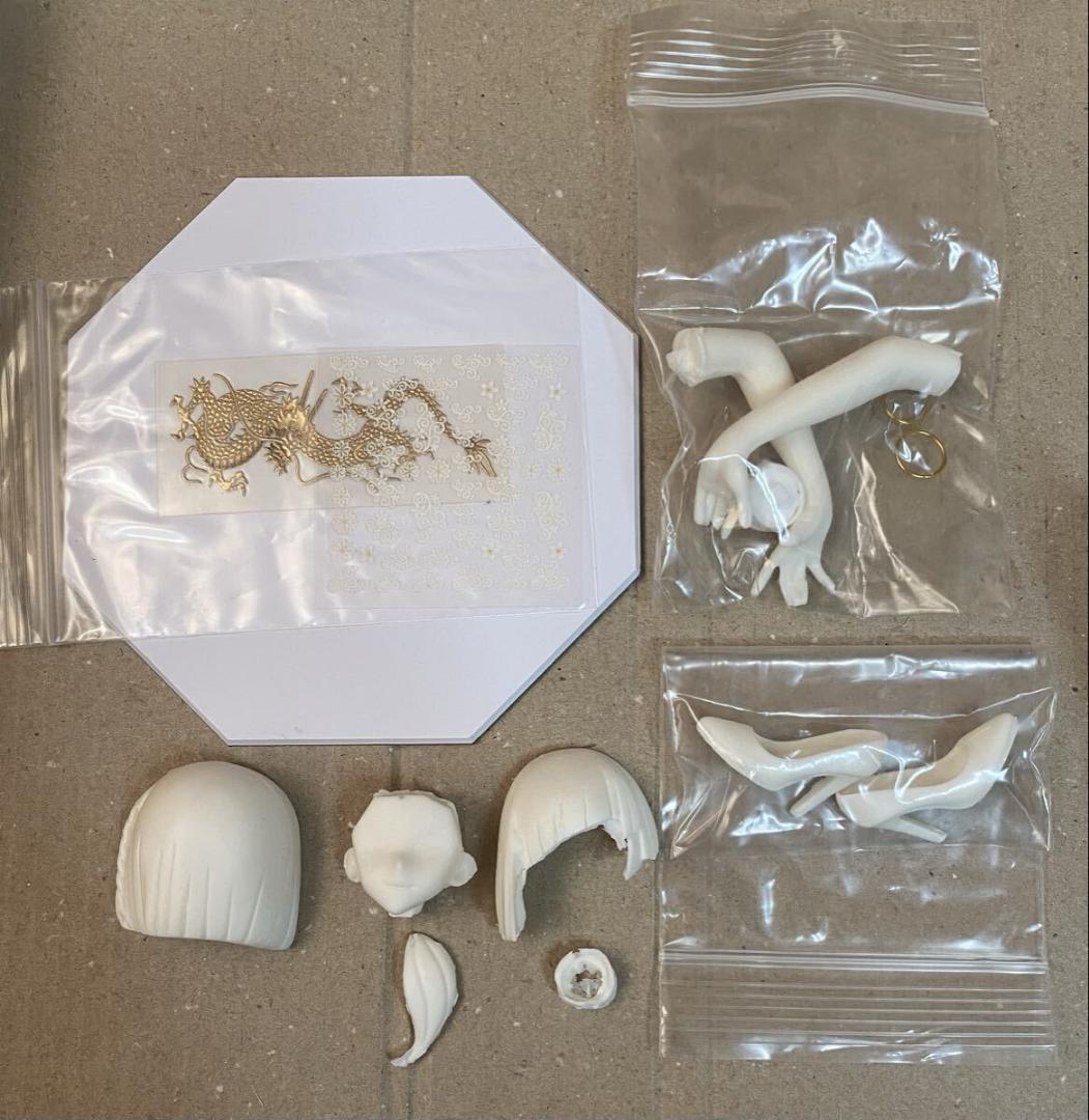 浪速製作所 原神 夜蘭 イェラン チャイナドレス ガレージキット