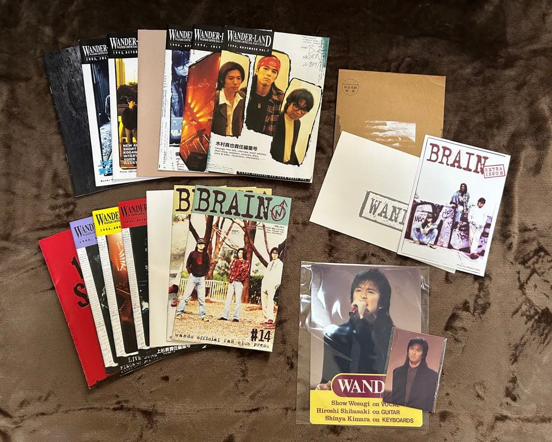 WANDS ファンクラブ 会報誌vol.1～14 おまけ付き