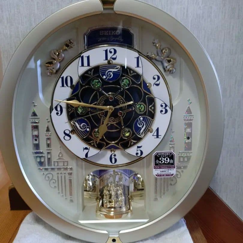 SEIKO ウェーブシンフォニー　からくり電波時計RE579S 極美品