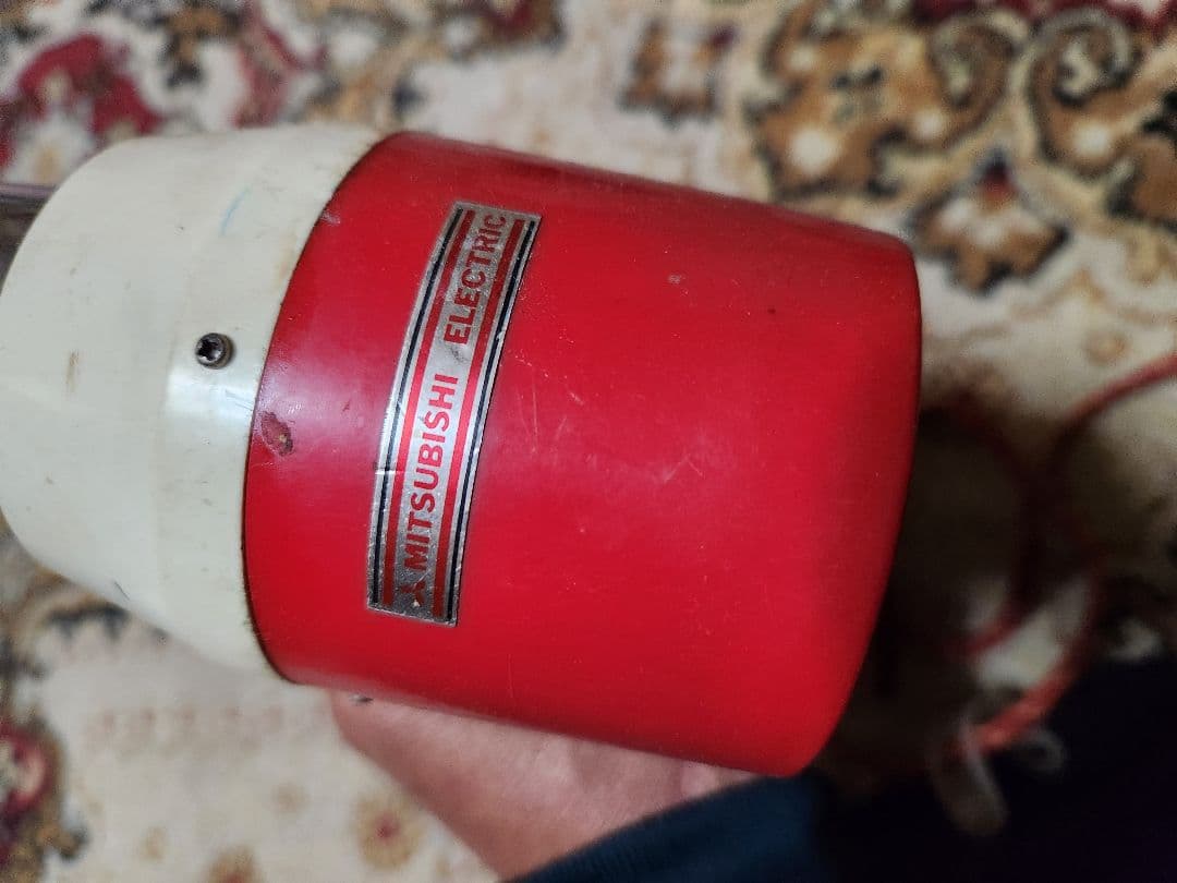 レア品MITSUBISHI ELECTRIC ヘアドライヤー 昭和レトロ