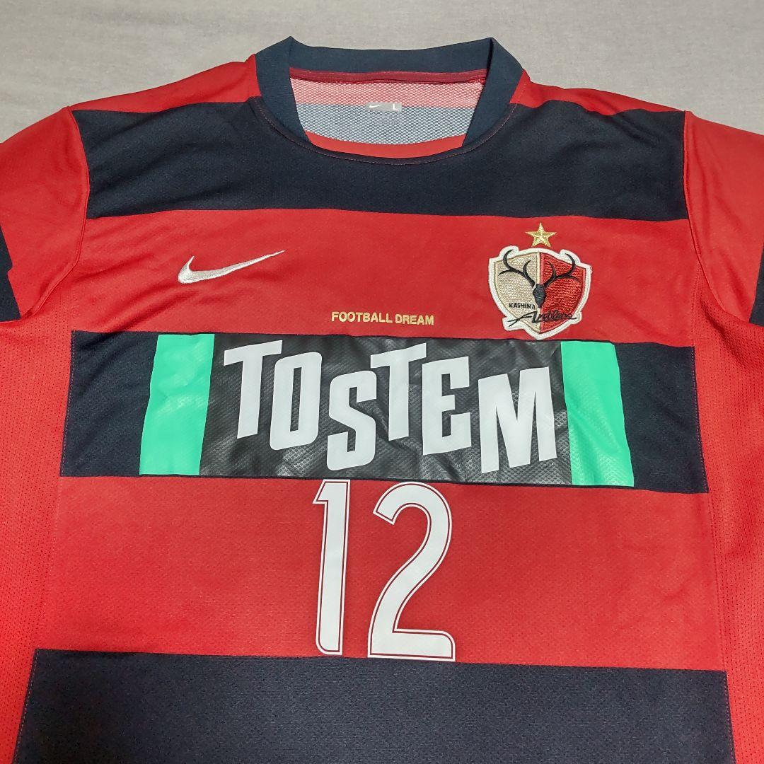 極美品 NIKE ナイキ 鹿島アントラーズ ユニフォーム 12番 Ｌ