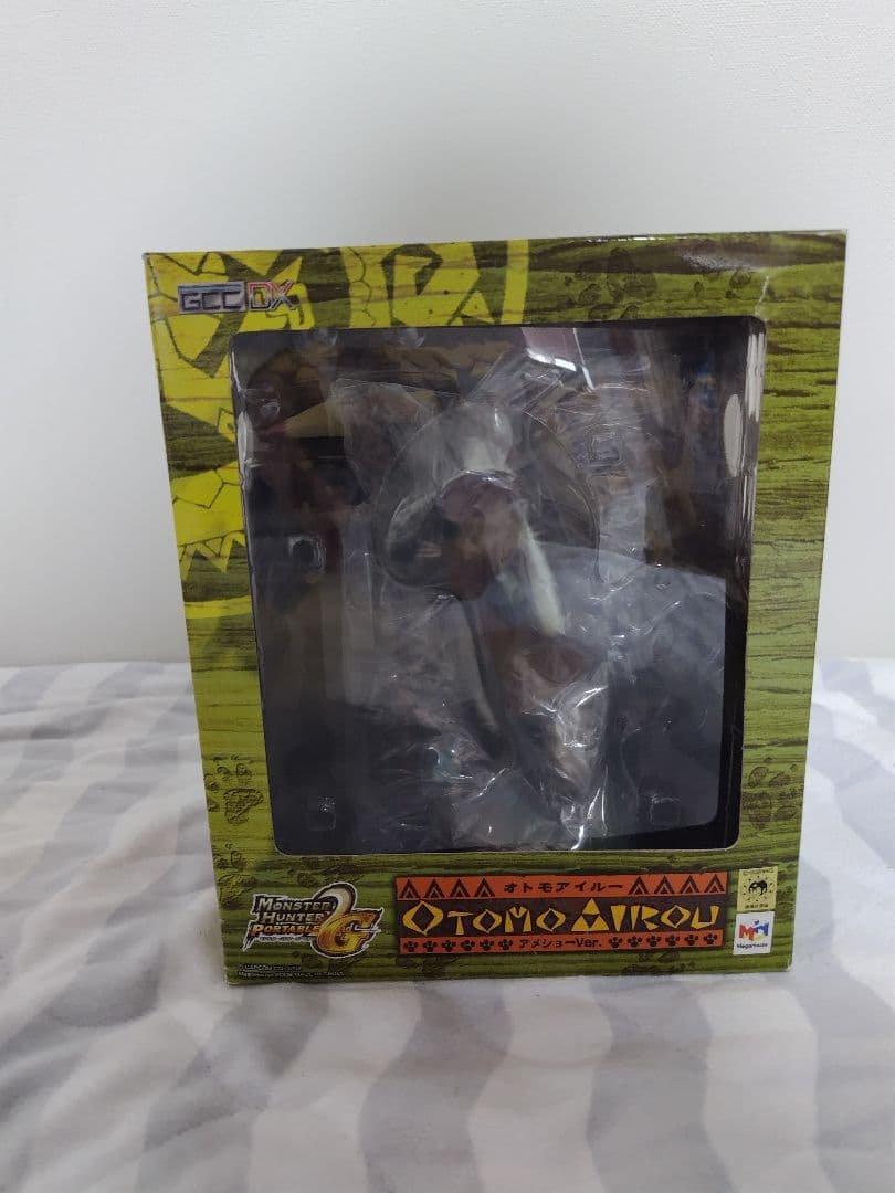 モンスターハンター2G　オトモアイルー　フィギュア　アメショー　茶トラ　セット