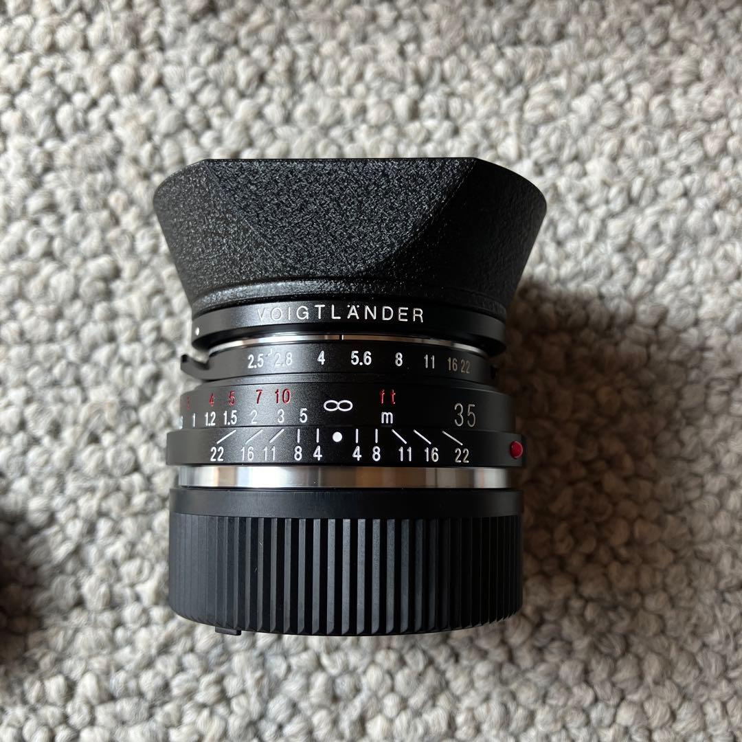 color skopar 35mm f2.5 pⅡ フードLH-12