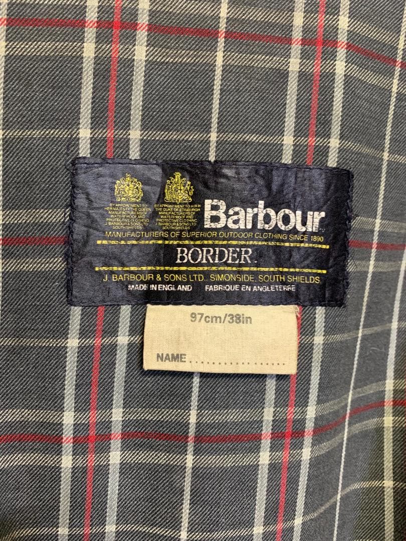 Barbour BORDER バブアー ボーダー / 003