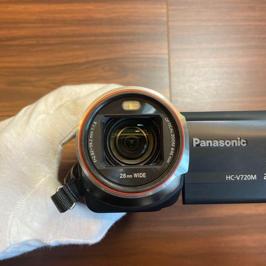 Panasonic HC-V720M ブラック ビデオカメラ 3033