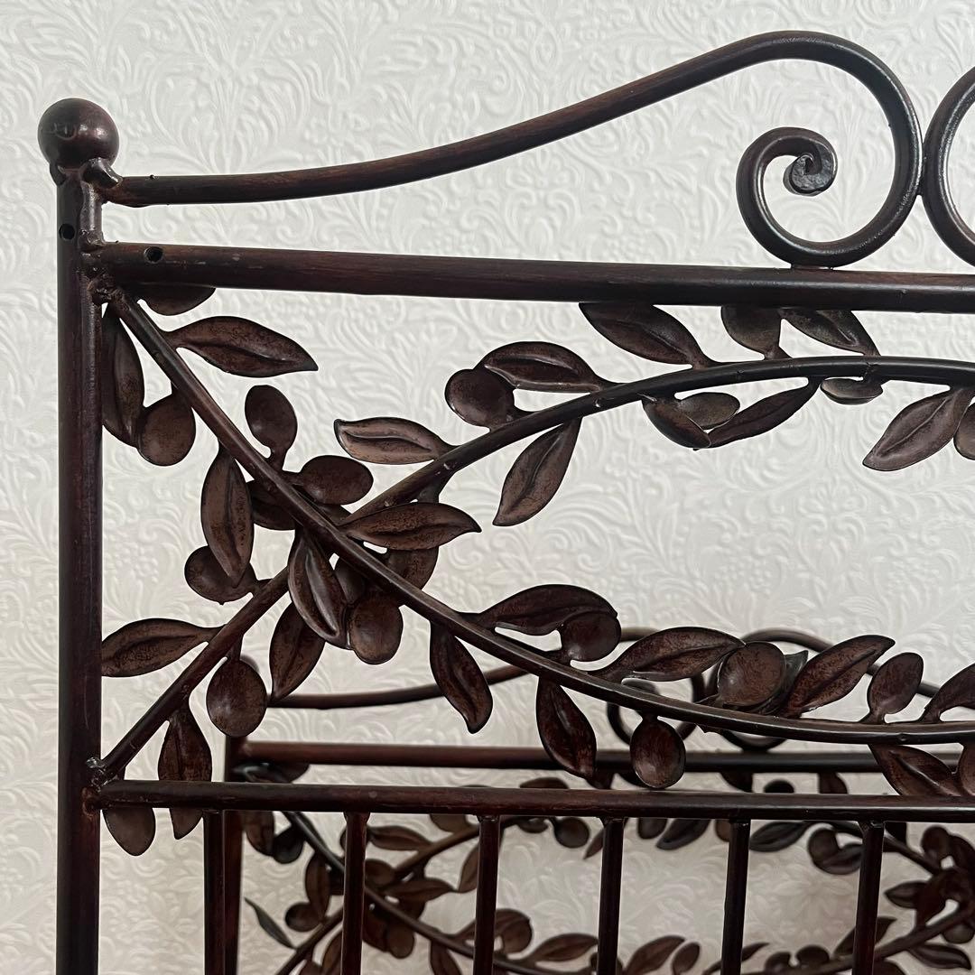 アイアン製 葉 オリーブ