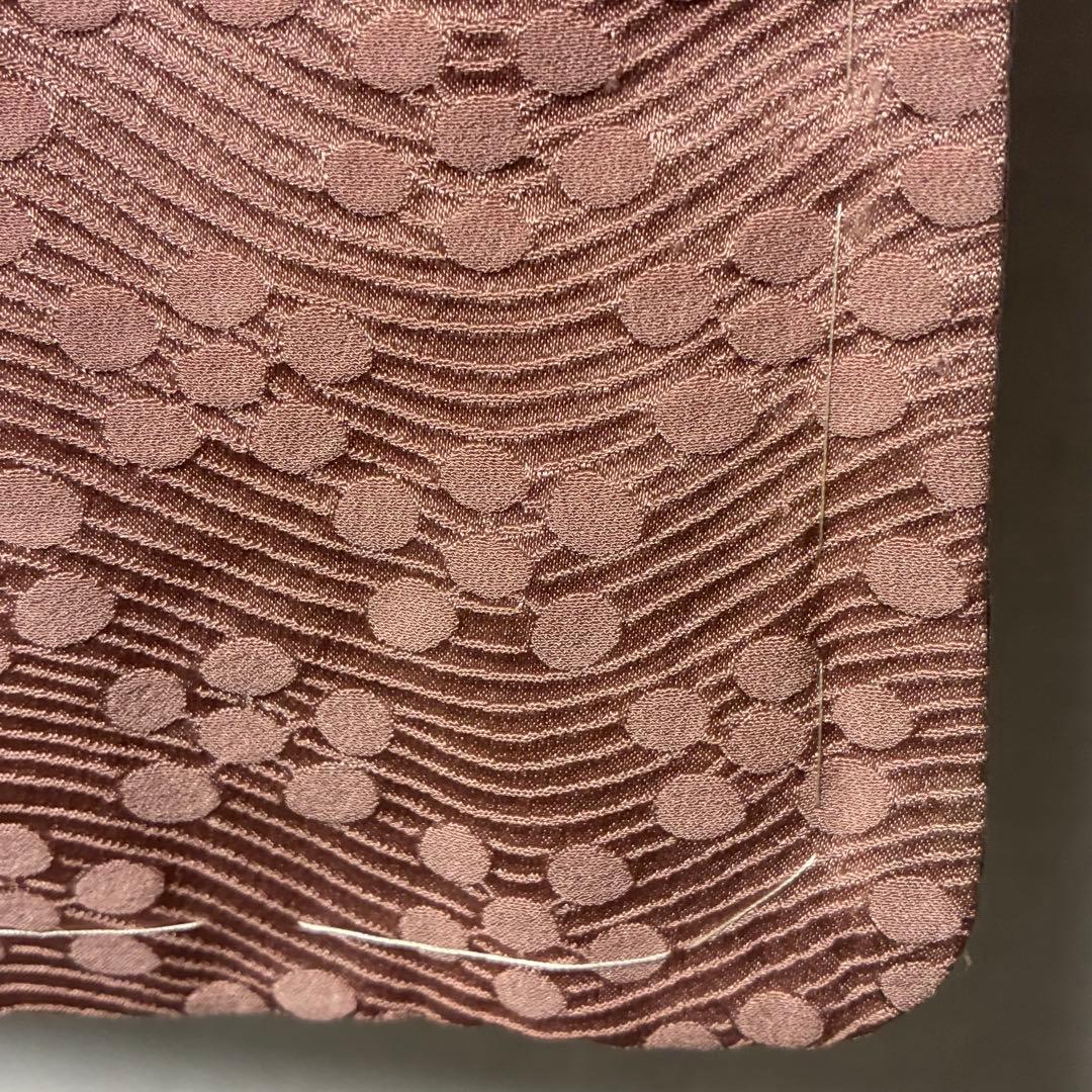 D89 訪問着 絞り 花刺繍 正絹 着物 袷 しつけ糸付き未使用極美品