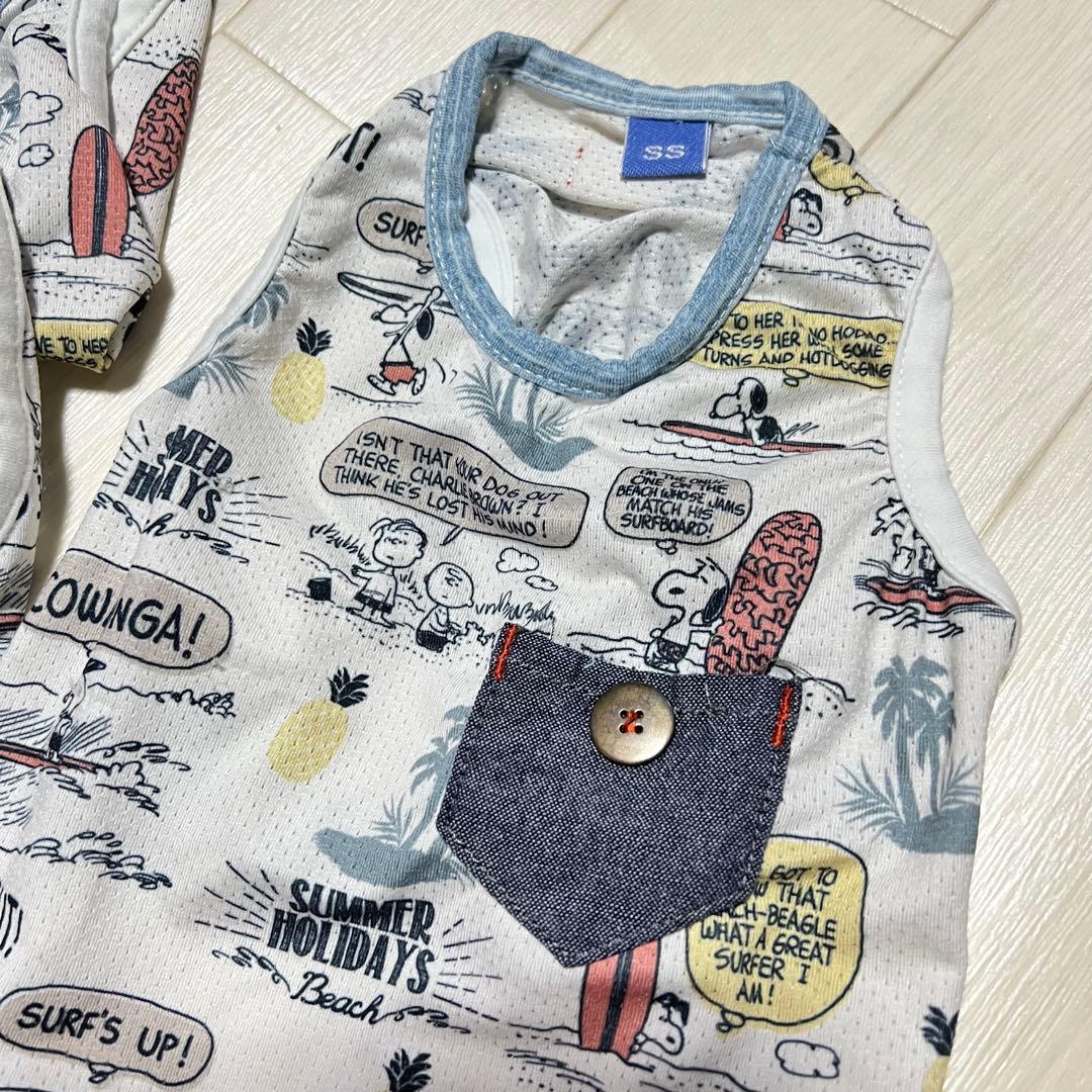 5枚セット ペットパラダイス スヌーピー クール タンクトップSNOOPY