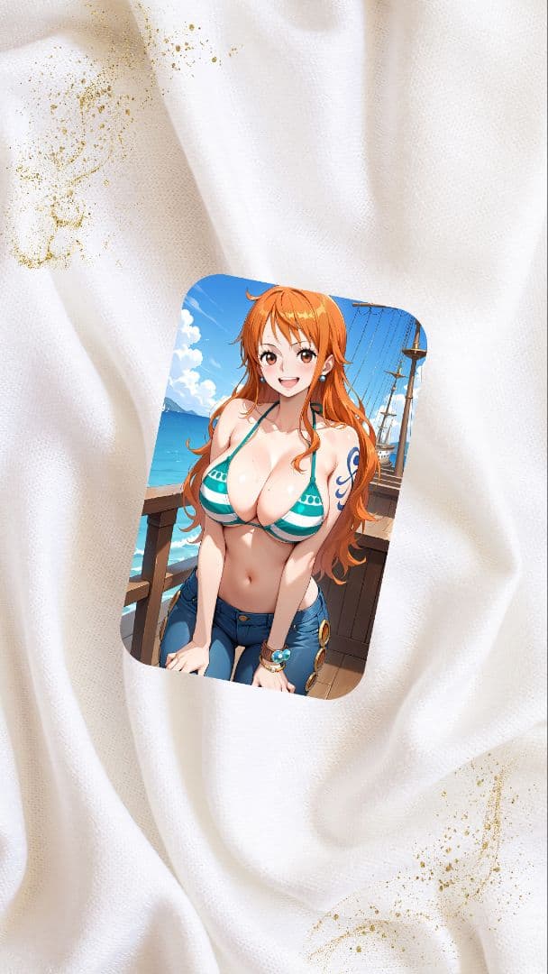 アニメキャラクターイラスト カード