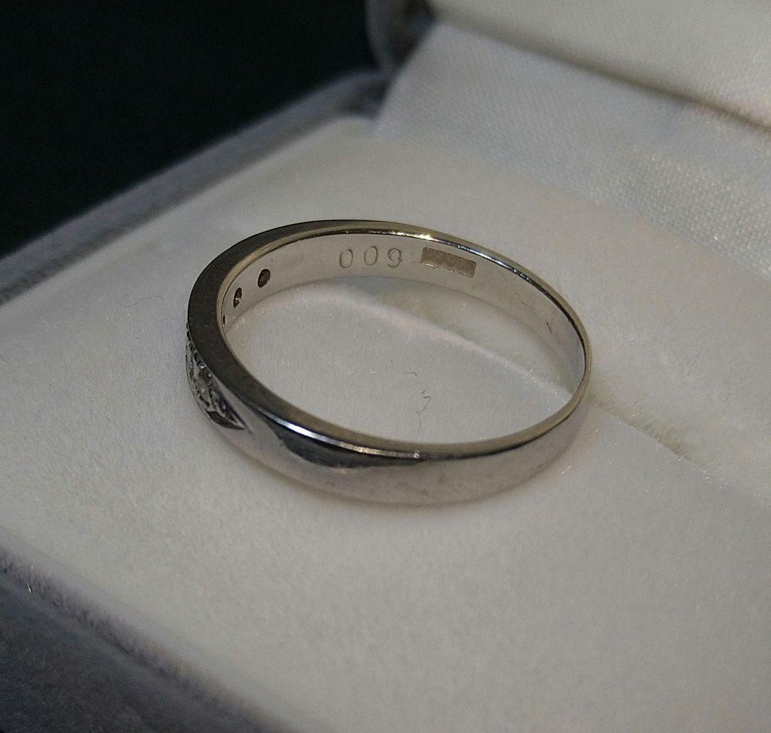 うっちー Ptダイヤモンド リング