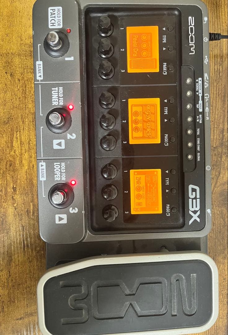 Zoom G3X ギターエフェクター　箱有り　完動品