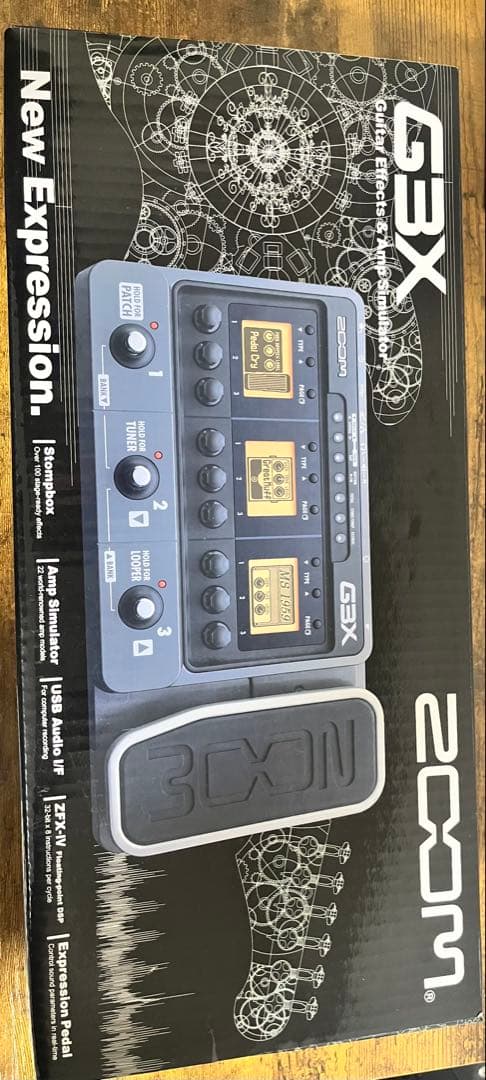Zoom G3X ギターエフェクター　箱有り　完動品