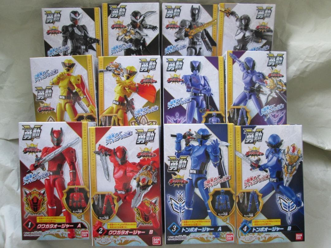 新品未開封 勇動 ゴジュウジャー ブンブンジャー ゼンカイジャー セット