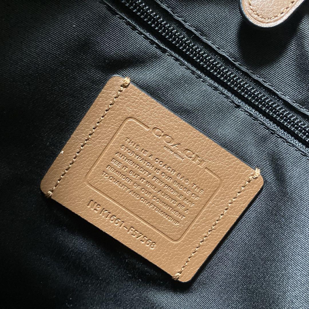 超美品 コーチ ベケット 2way ビジネスバッグ ショルダー レザー A4可