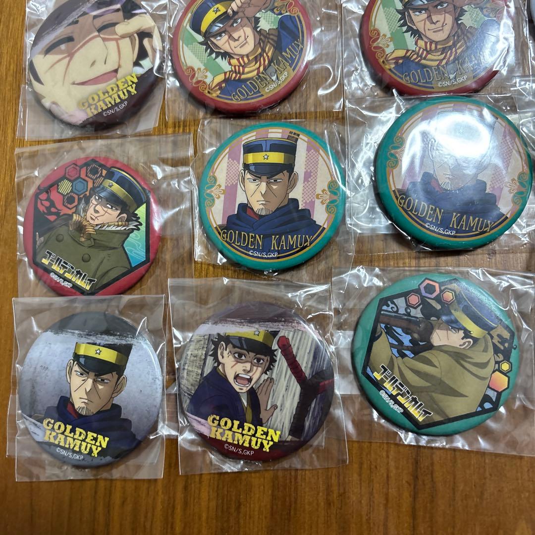 ゴールデンカムイ 缶バッジ 36個セットまとめ売り