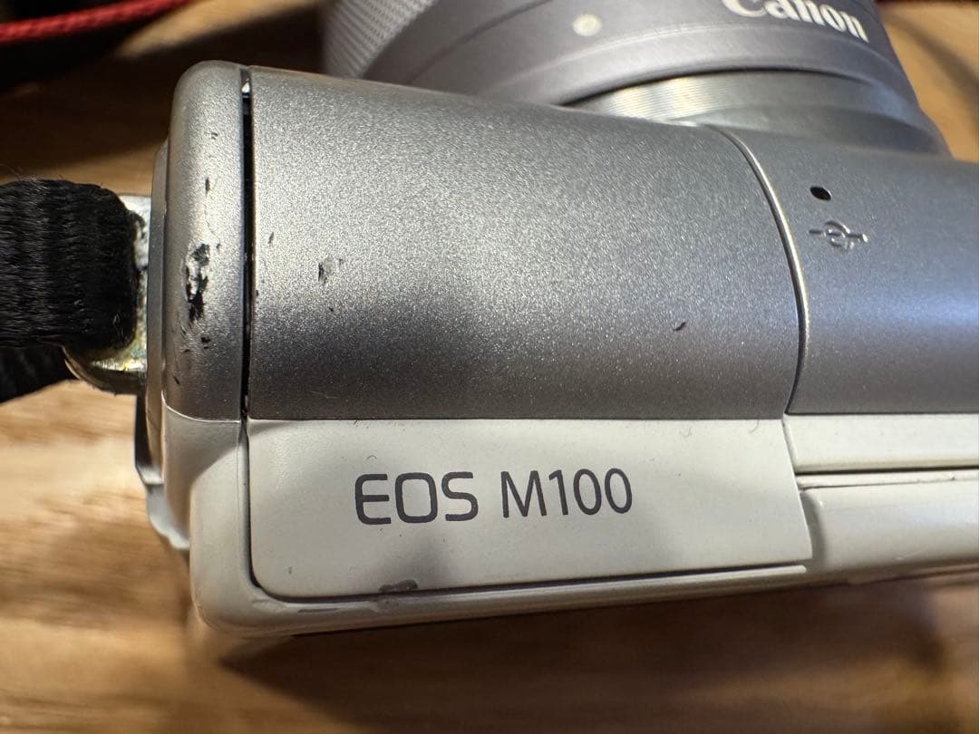 Canon ミラーレス一眼カメラ EOS M100 EF-M15-45 ホワイト