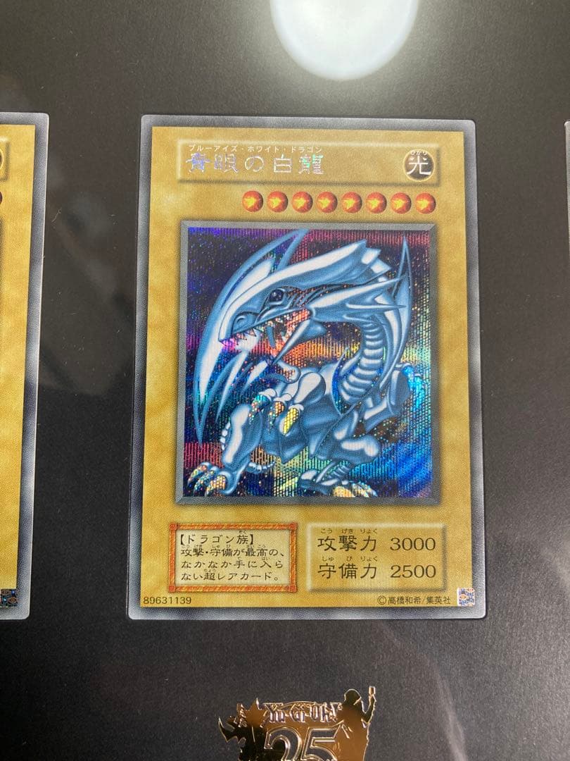 海馬セット　ブルーアイズ3枚ディスプレイセットのみ