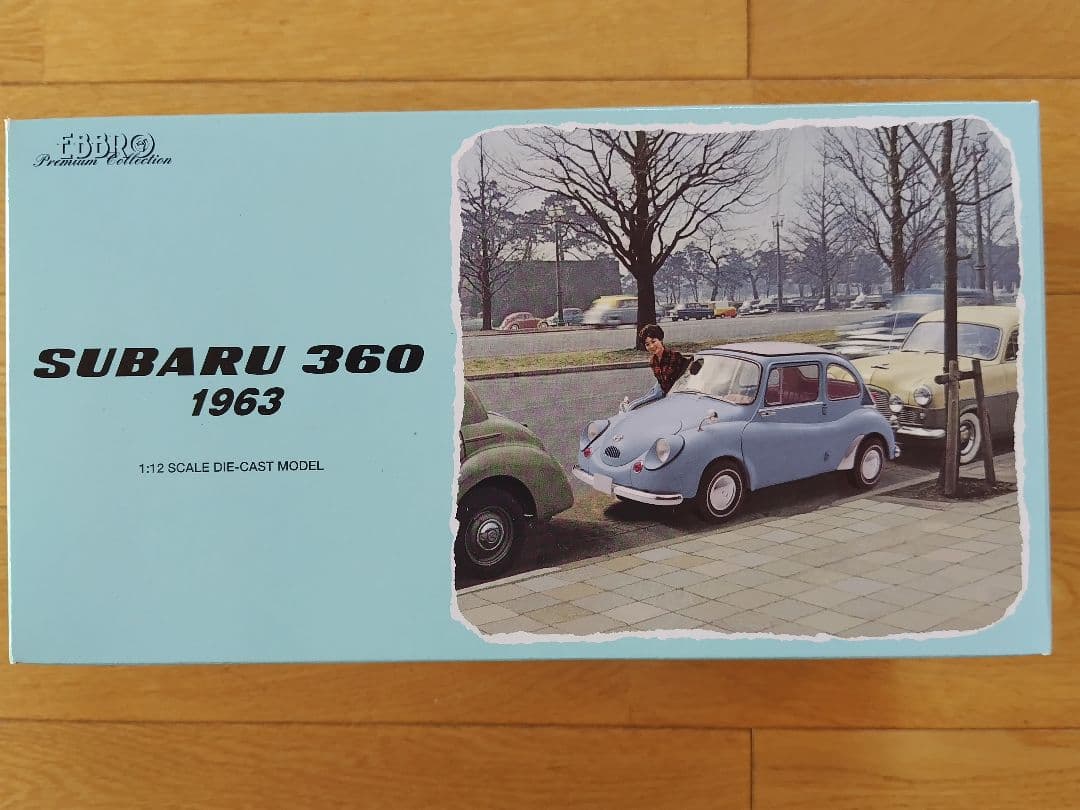 エブロ「SUBARU 360 1963」1:12