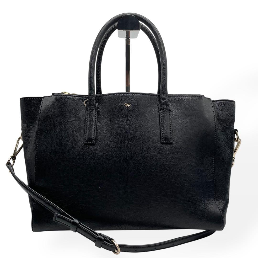 極美品　ANYA HINDMARCH　2way ハンドバッグ　ショルダーバッグ