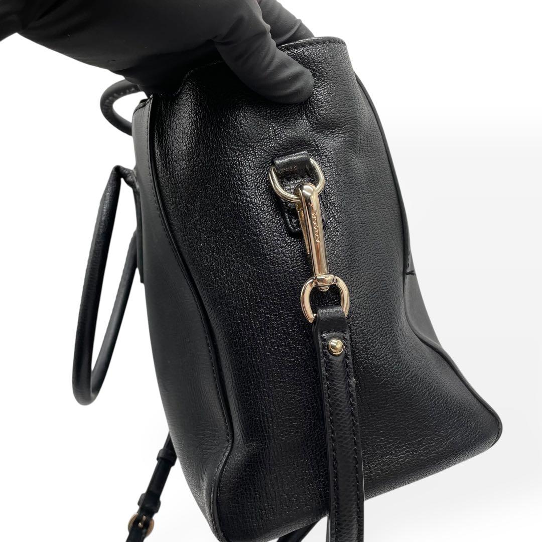 極美品　ANYA HINDMARCH　2way ハンドバッグ　ショルダーバッグ