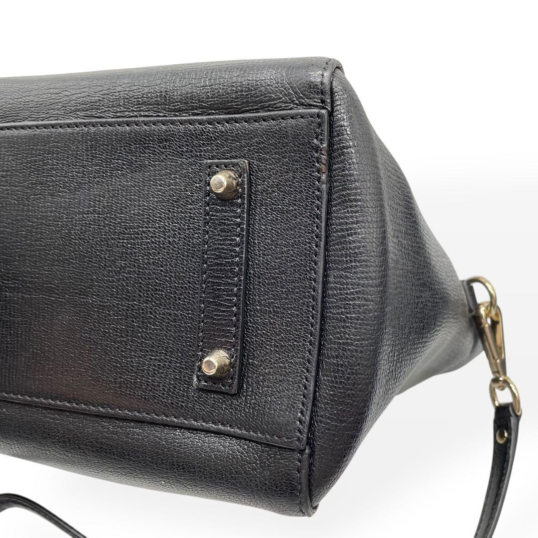 極美品　ANYA HINDMARCH　2way ハンドバッグ　ショルダーバッグ