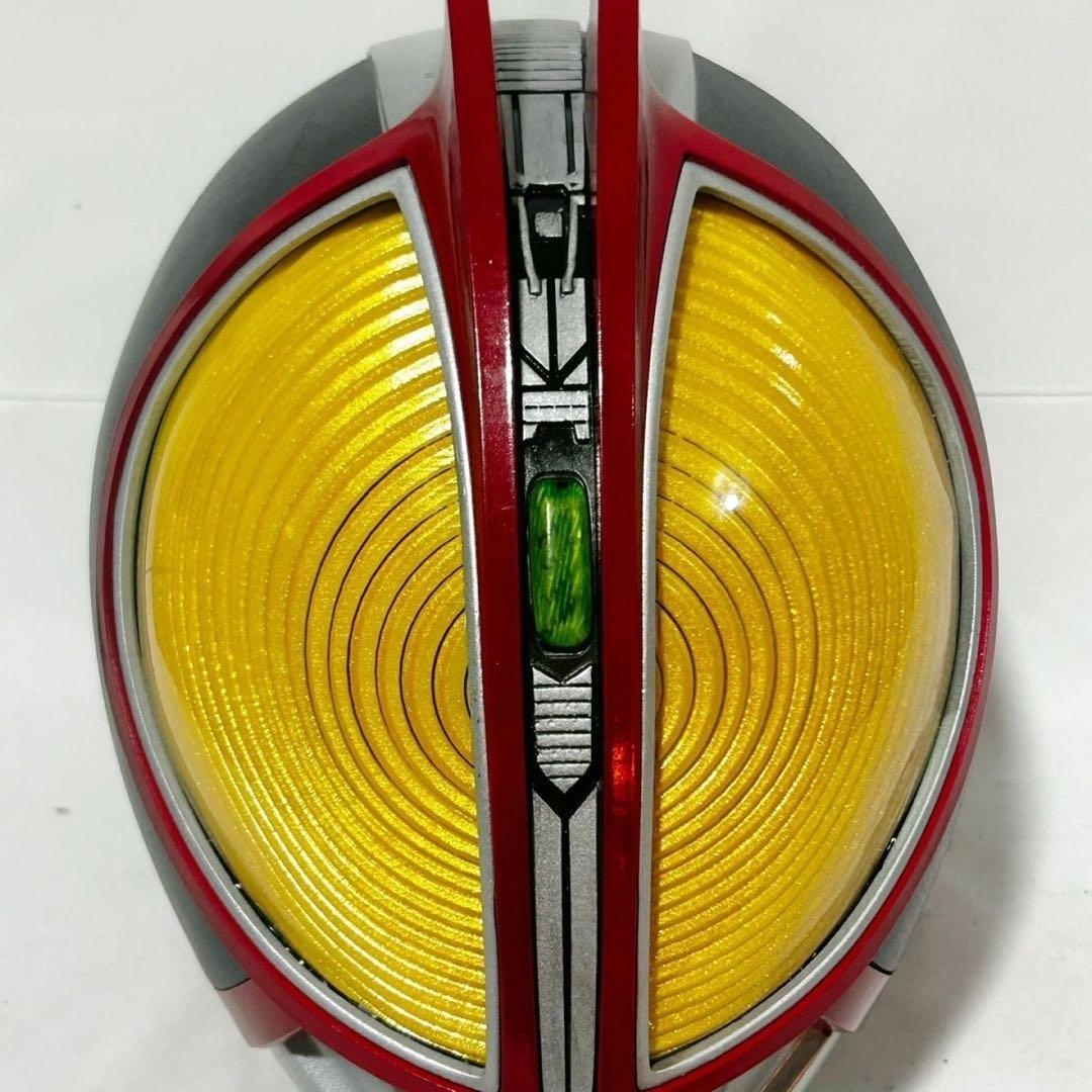 仮面ライダー ファイズ　マスク　磁石装置　複眼発光　アトラクコスプレ用　塗装済み