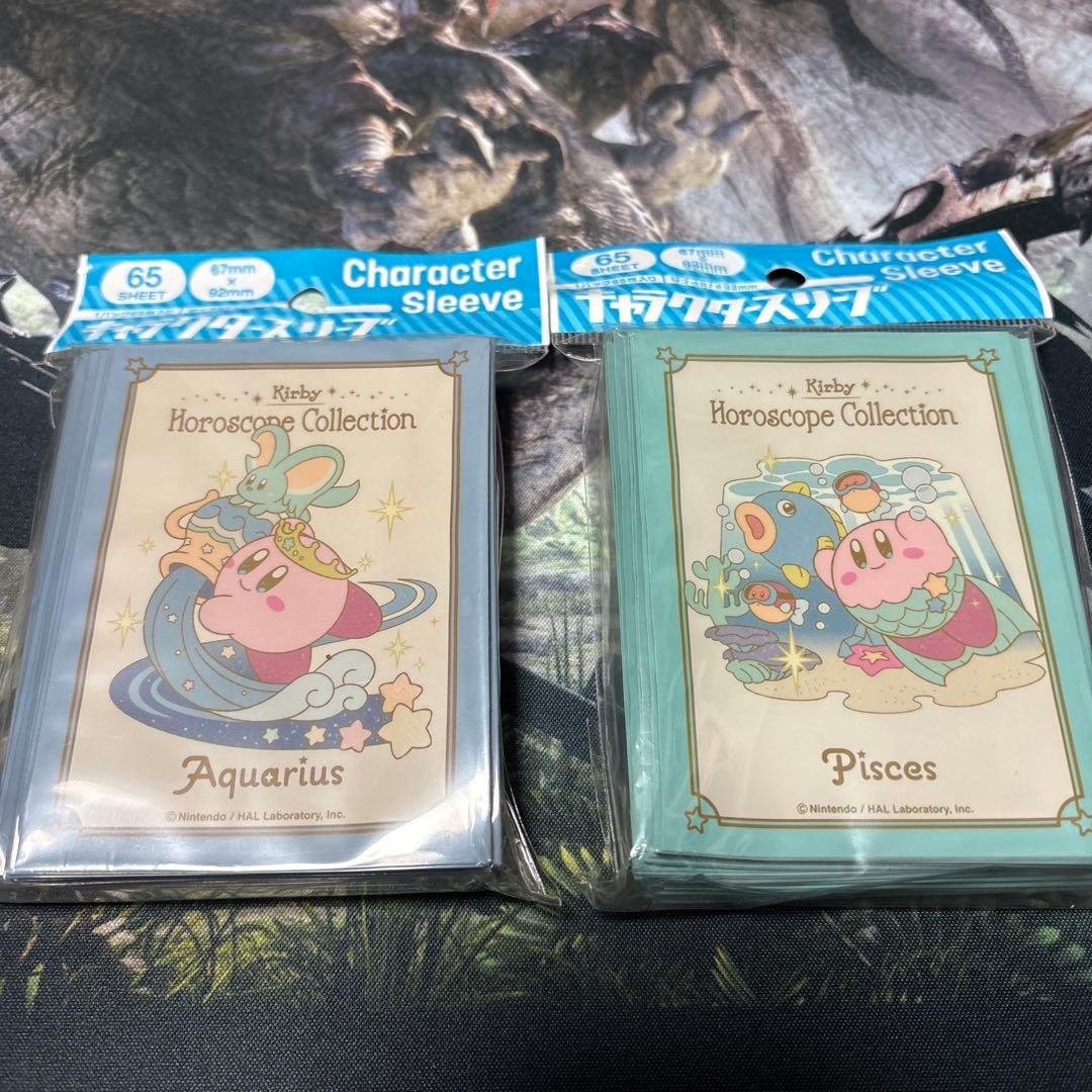 星のカービィ　ホロスコープ　スリーブ　全種類セット　新品　未開封