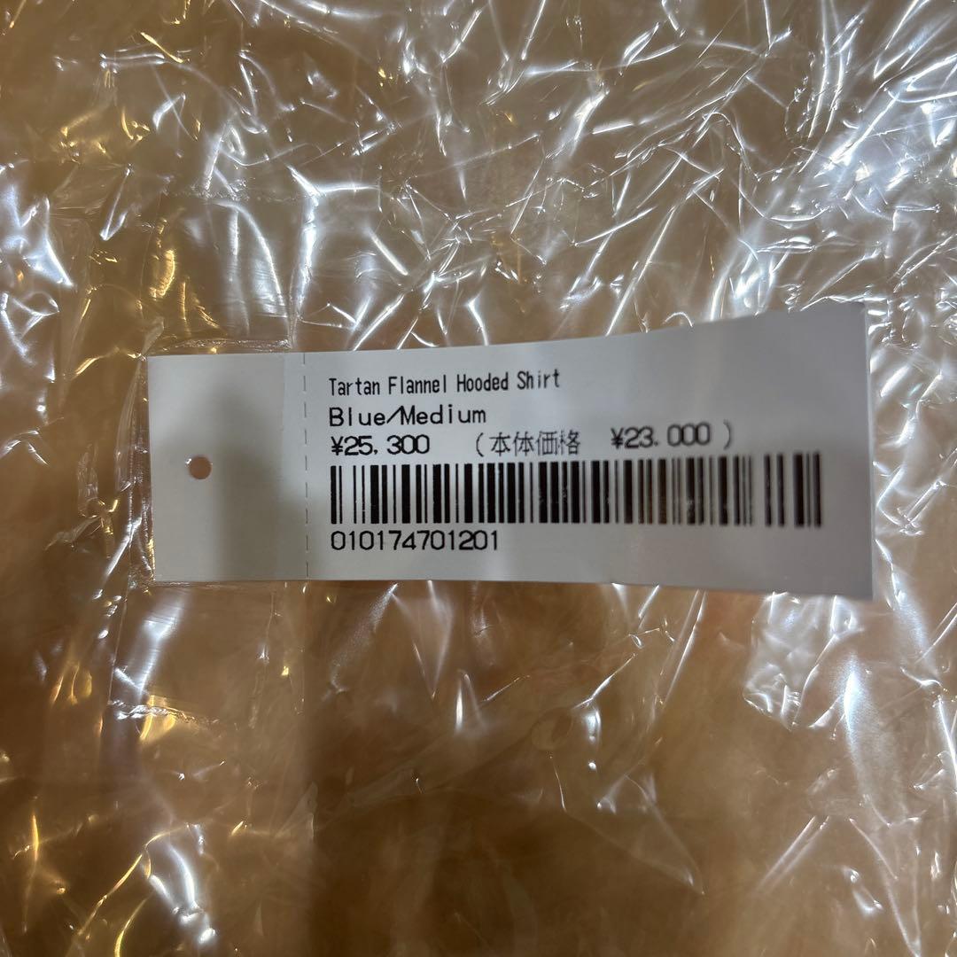 Supreme TartanFlannelHoodedShirt シュプリーム