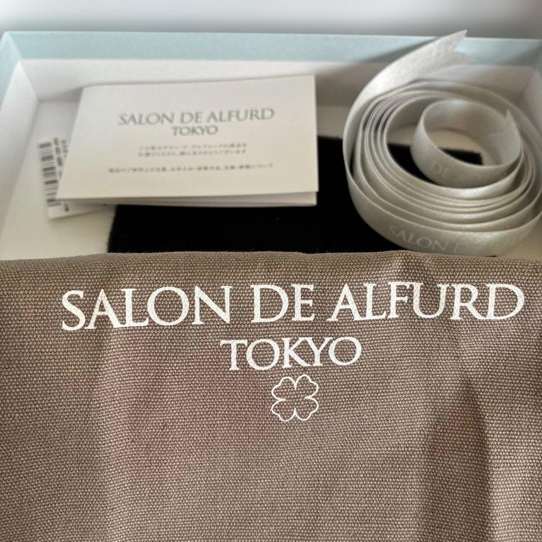 サロンドアルファード ルクーチェ L字ファスナー ミニ財布ゴールド