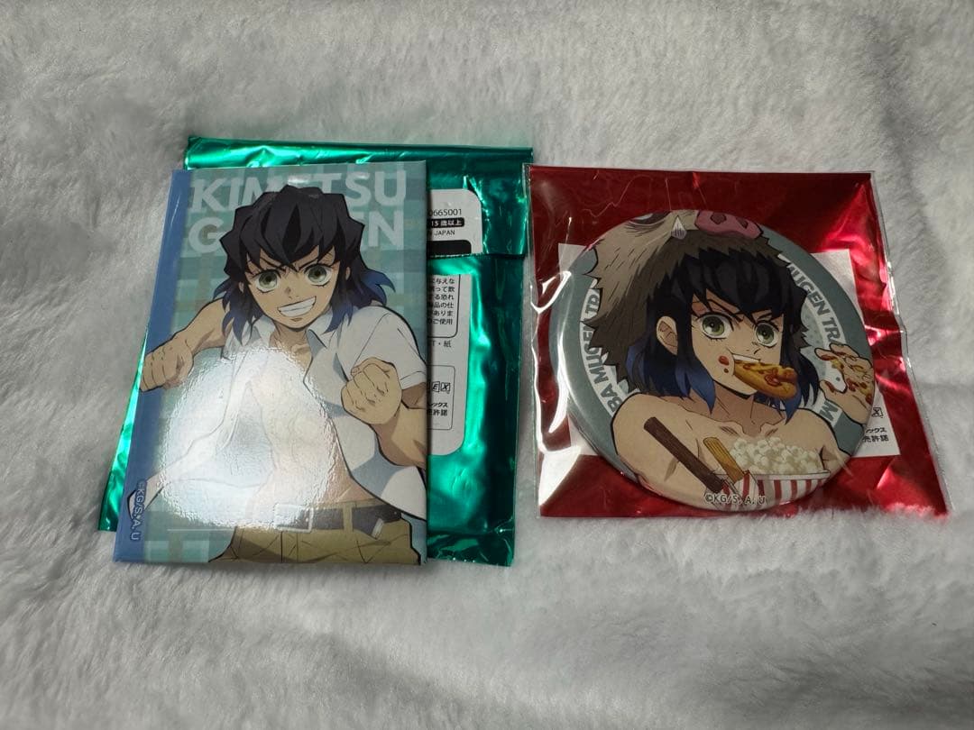 鬼滅の刃 嘴平伊之助 缶バッジ まとめ売り