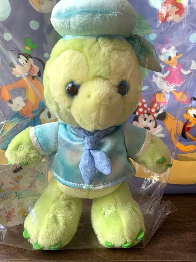 ディズニー　カラフルハピネス　20周年 バケパ　ポージープラッシー オルメル