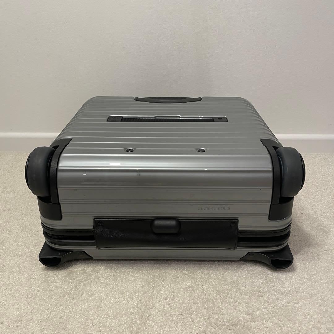付属品フルセット RIMOWA Salsa ビジネストロリー 2輪 シルバー