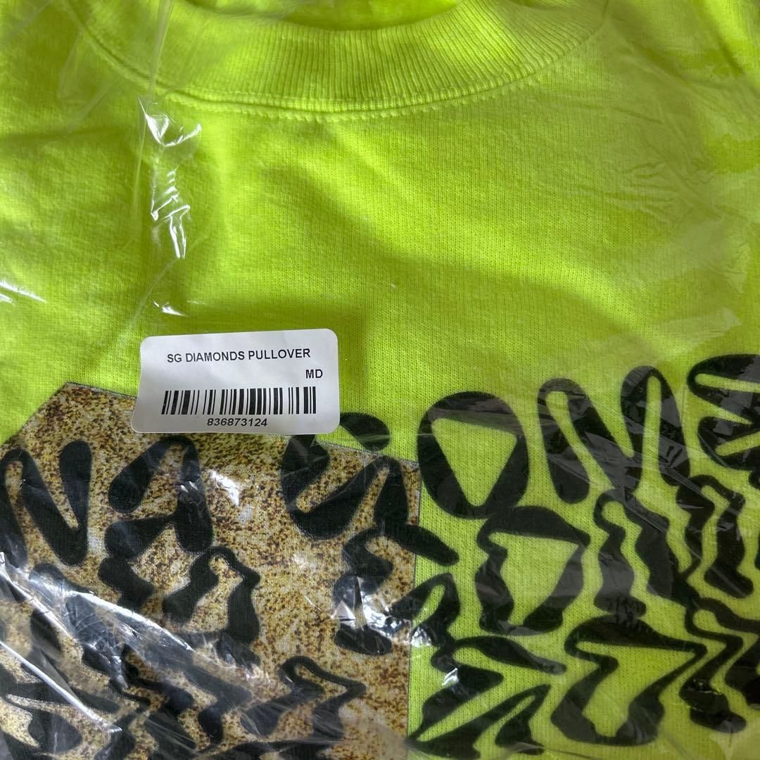 SG DIAMONDS PULLOVER MD イエロー