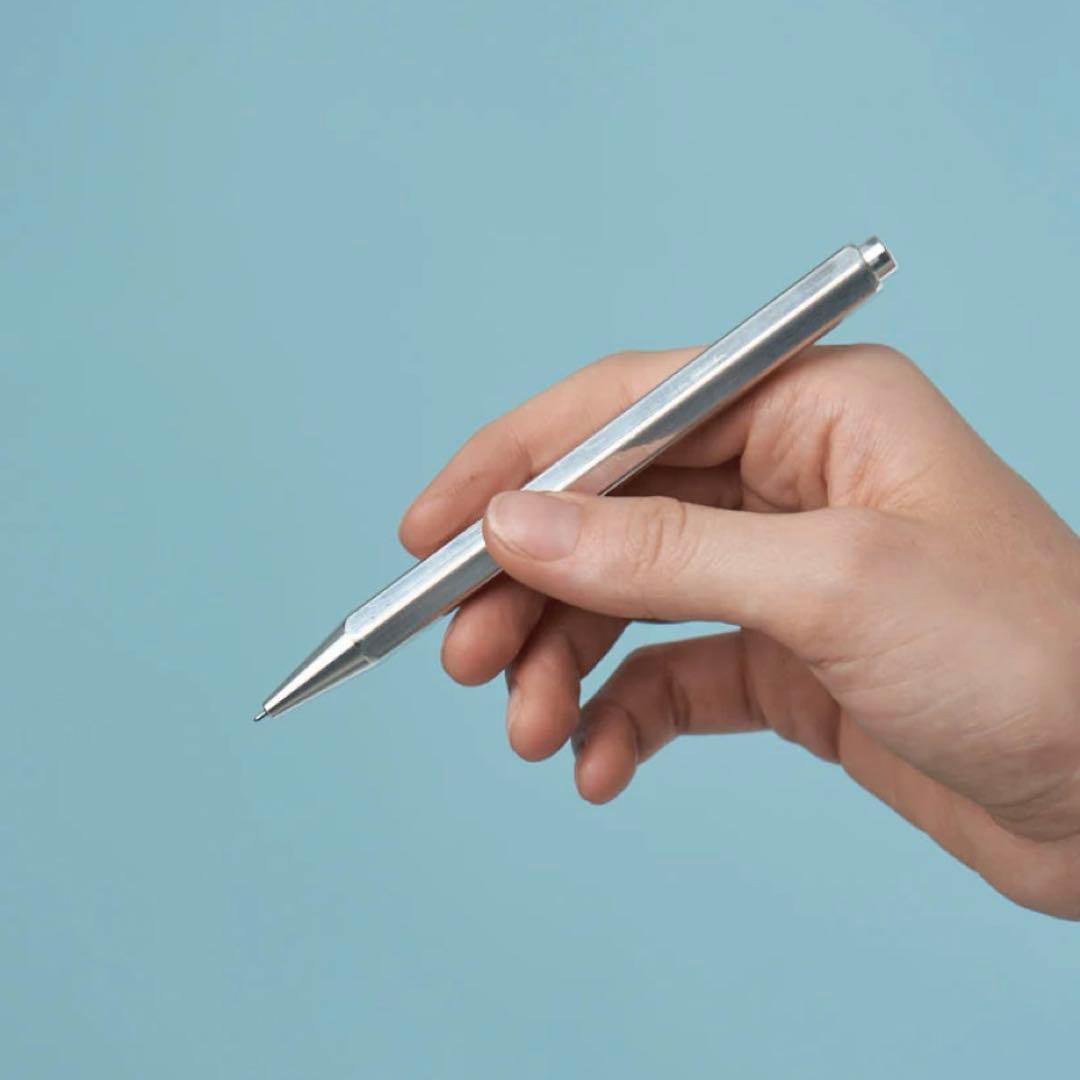 【ほぼ新品】Paper Republic ボールペン アルミニウム シルバー